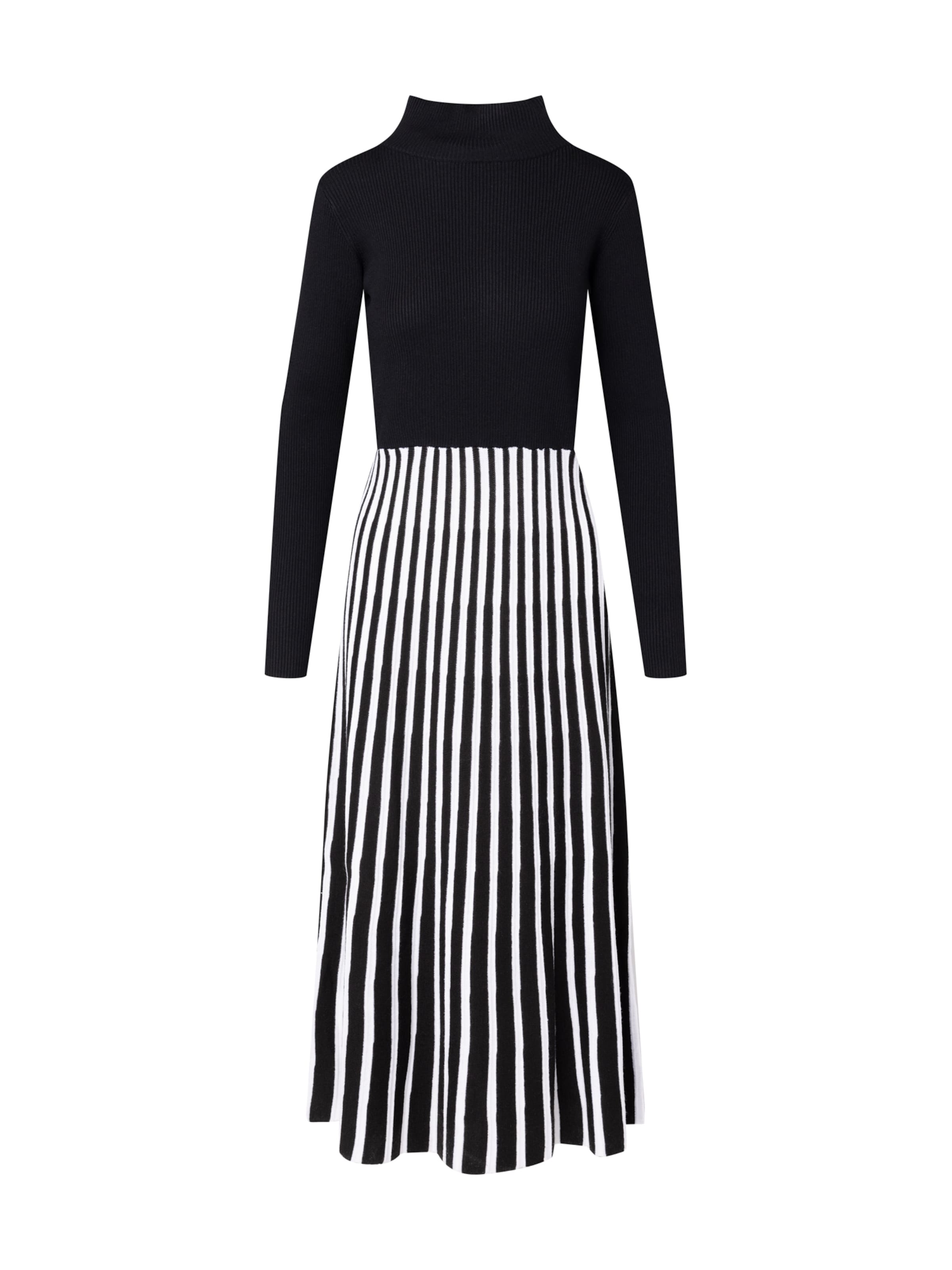 Quiosque Pletené šaty - Čierna: predná strana