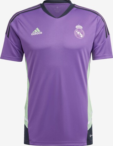 lillā ADIDAS SPORTSWEAR Sportiska stila krekls 'Real Madrid Condivo 22': no priekšpuses