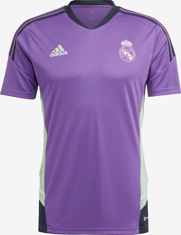 ADIDAS SPORTSWEAR - Camisola de futebol 'Real Madrid Condivo 22' em roxo: frente