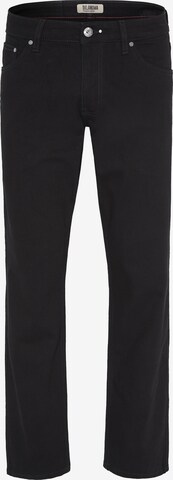 Oklahoma Premium Denim Regular Jeans in Black: front