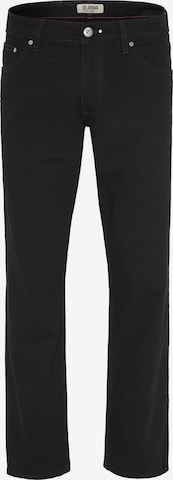 Oklahoma Premium Denim Regular Jeans in Black: front