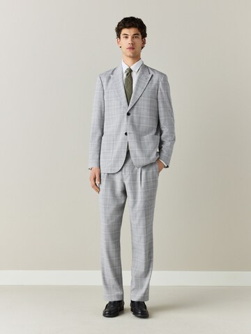 Next Loose fit Pleat-front trousers in Grey
