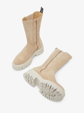 Chelsea Boots 'Garbi' Bianco en beige
