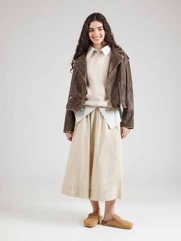 ABOUT YOU Sweatshirt 'Ina' in Beige