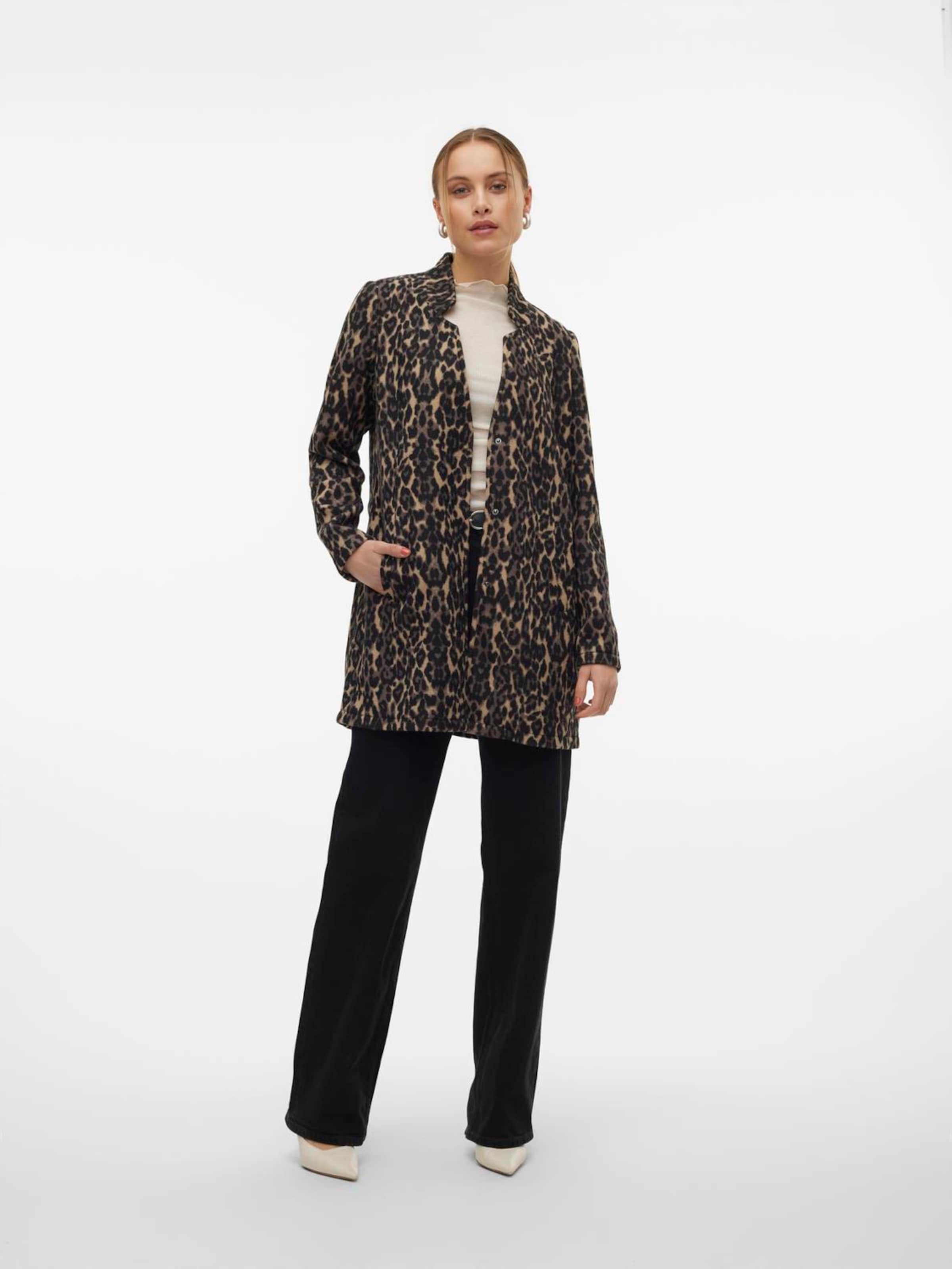 VERO MODA Between-Season Jacket 'VMKATRINE' in Chocolate