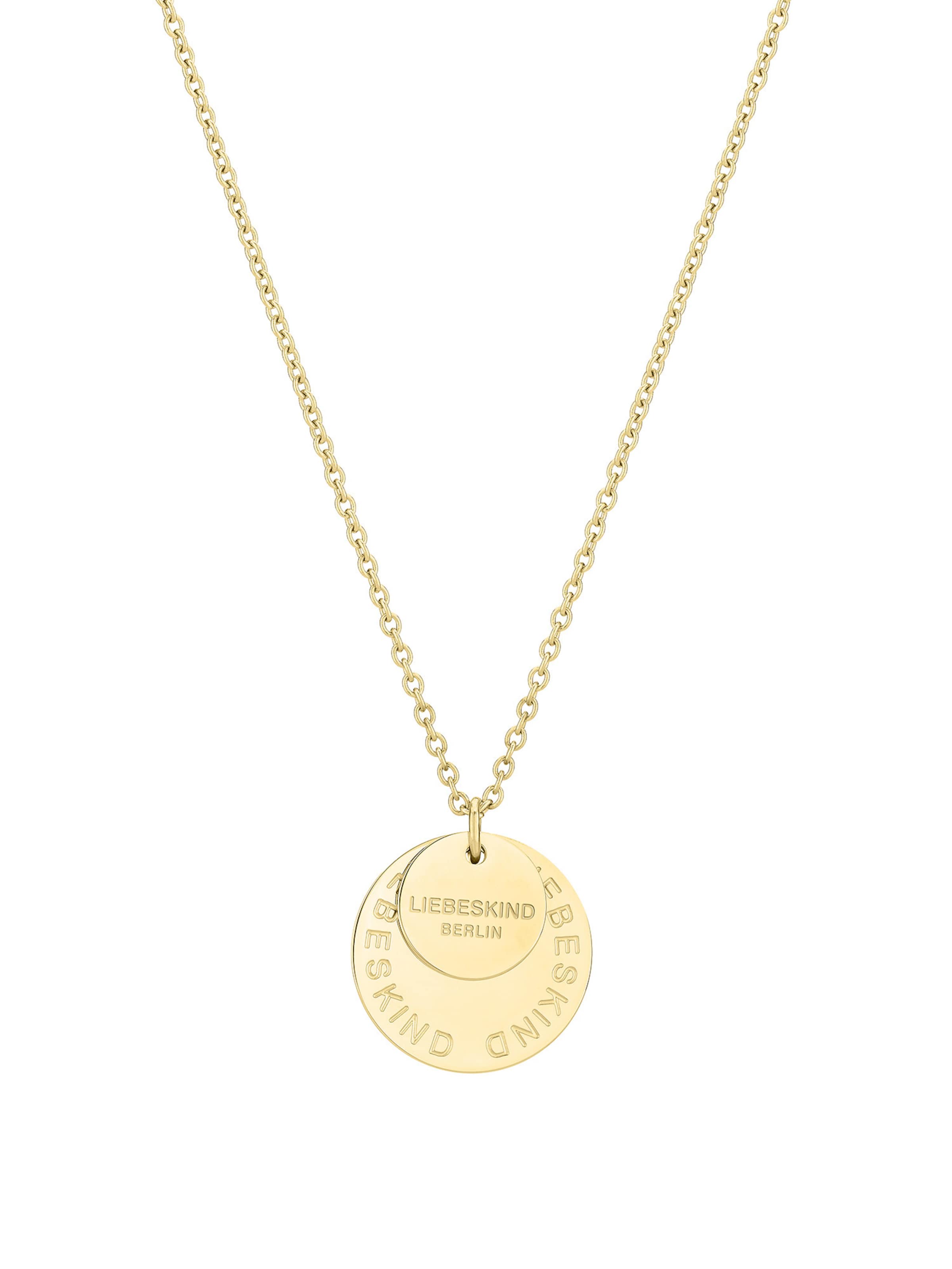 Chaîne Liebeskind Berlin en or : devant