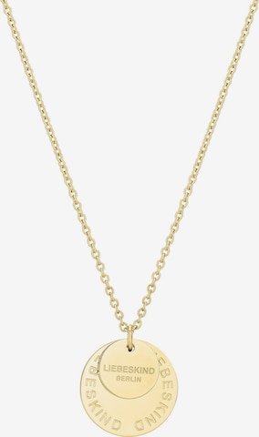 Chaîne Liebeskind Berlin en or : devant