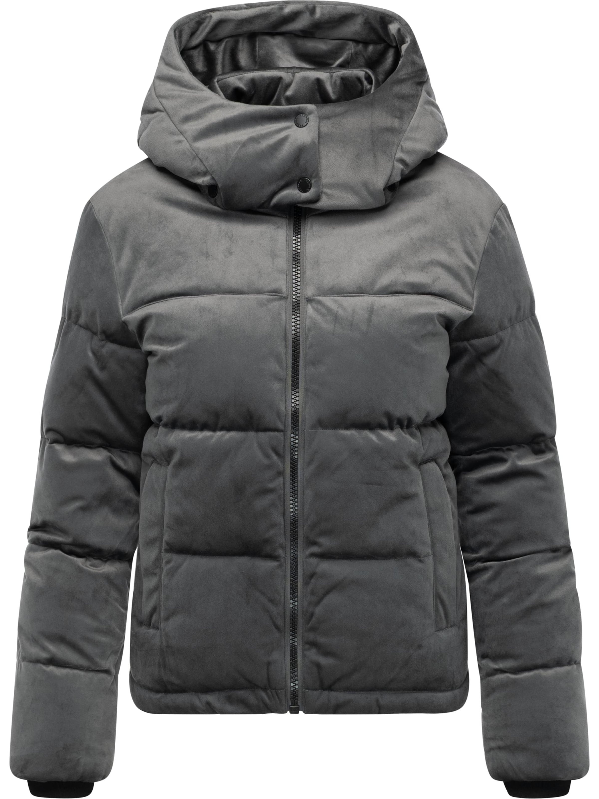 Ragwear - Casaco de inverno &#x27;Roobie&#x27; em cinzento: frente