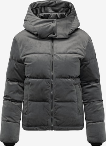 Ragwear Зимняя куртка 'Roobie' в Серый: спереди