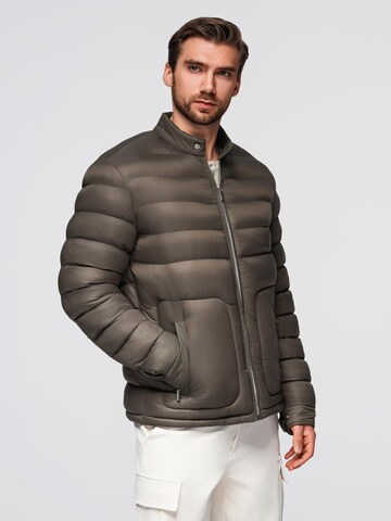 Veste mi-saison Ombre en vert