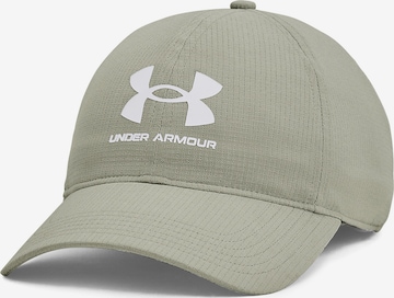 UNDER ARMOUR Athletic Cap in Green: front