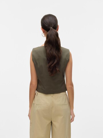 VERO MODA - Chaleco para traje en verde