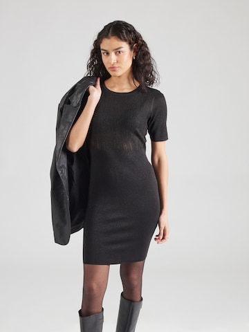 Abito in maglia di ARMANI EXCHANGE in nero: frontale