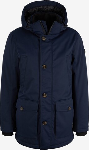 TOM TAILOR Winterparka 'Arctic' in Blauw: voorkant