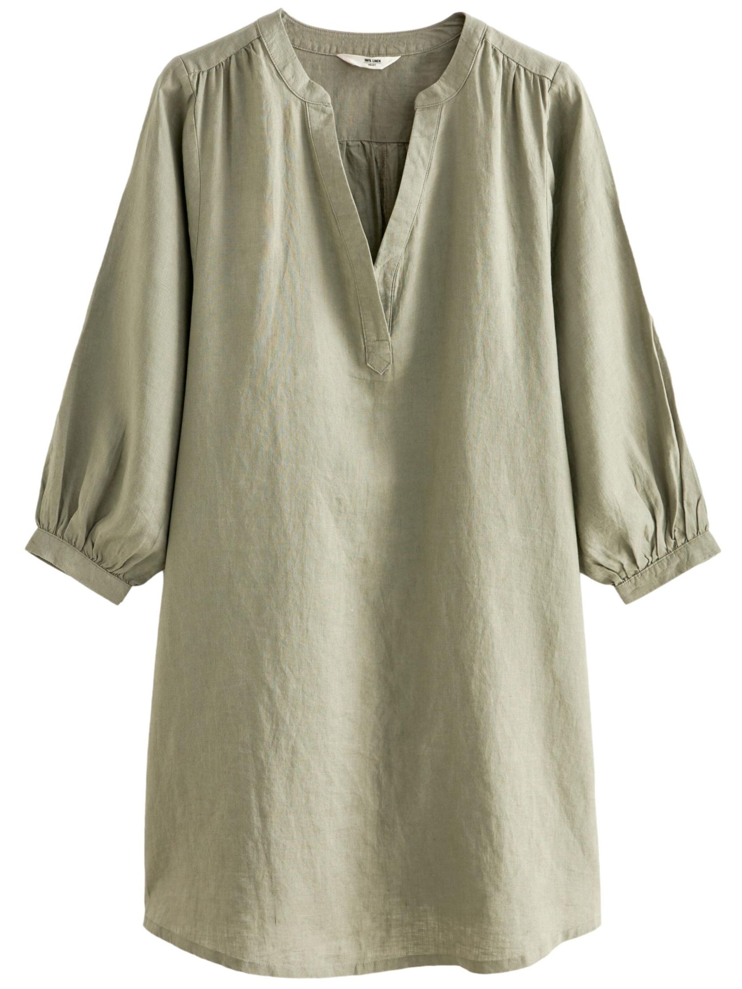 Next Plážové šaty - Zelená: predná strana