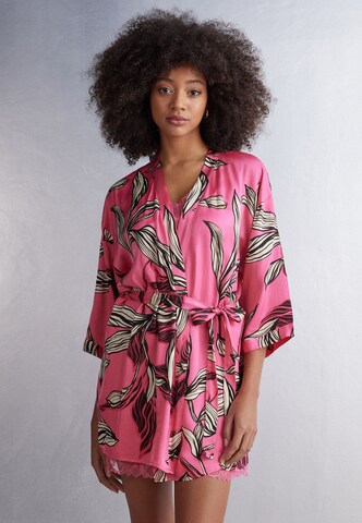 INTIMISSIMI Dressing Gown 'SWEET LIKE SUGAR' in Pink: front