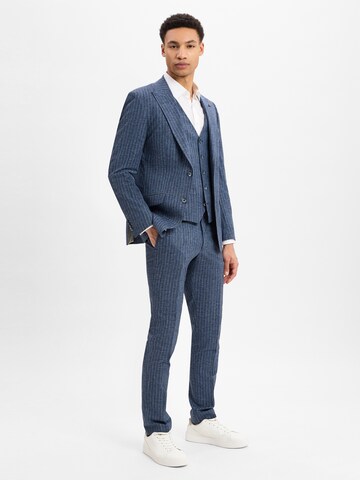 Coupe slim Costume ROY ROBSON en bleu