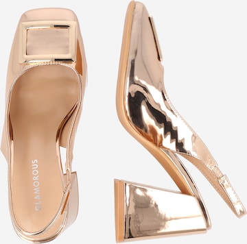 GLAMOROUS Slingback Pumps in Pink