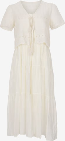 usha FESTIVAL - Vestido de verão em branco: frente
