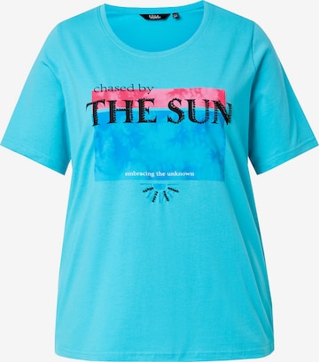 Ulla Popken Shirt in Blau: Vorderseite