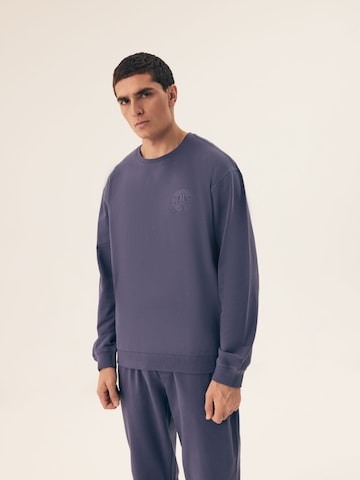 Felpa di Henderson in blu: frontale