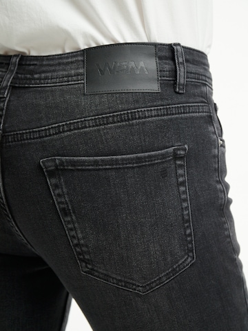 WEM Fashion Tapered Jeans 'Oscar' in Grau