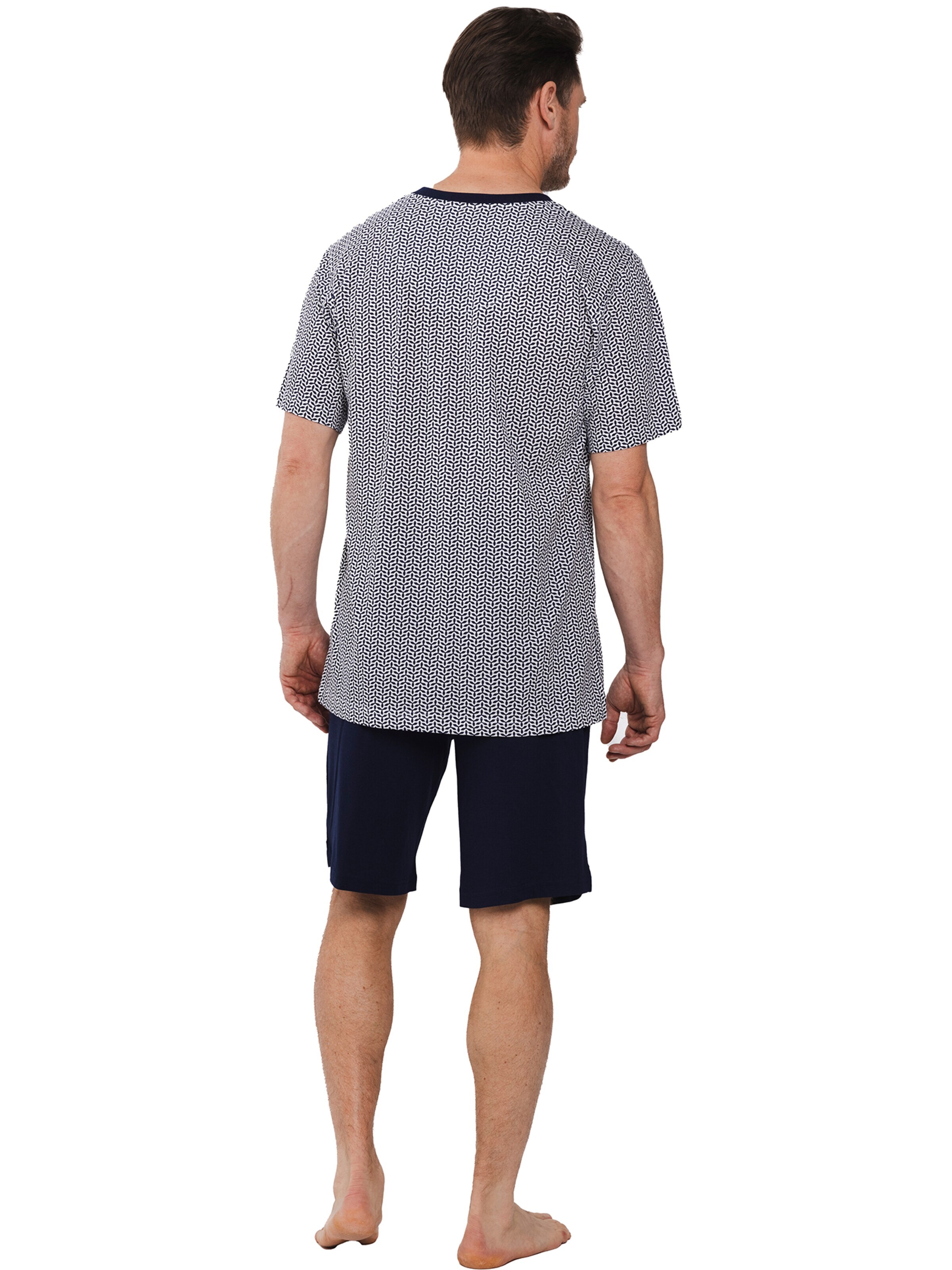 Pastunette Pyjama kort 'Shortama' in Blauw