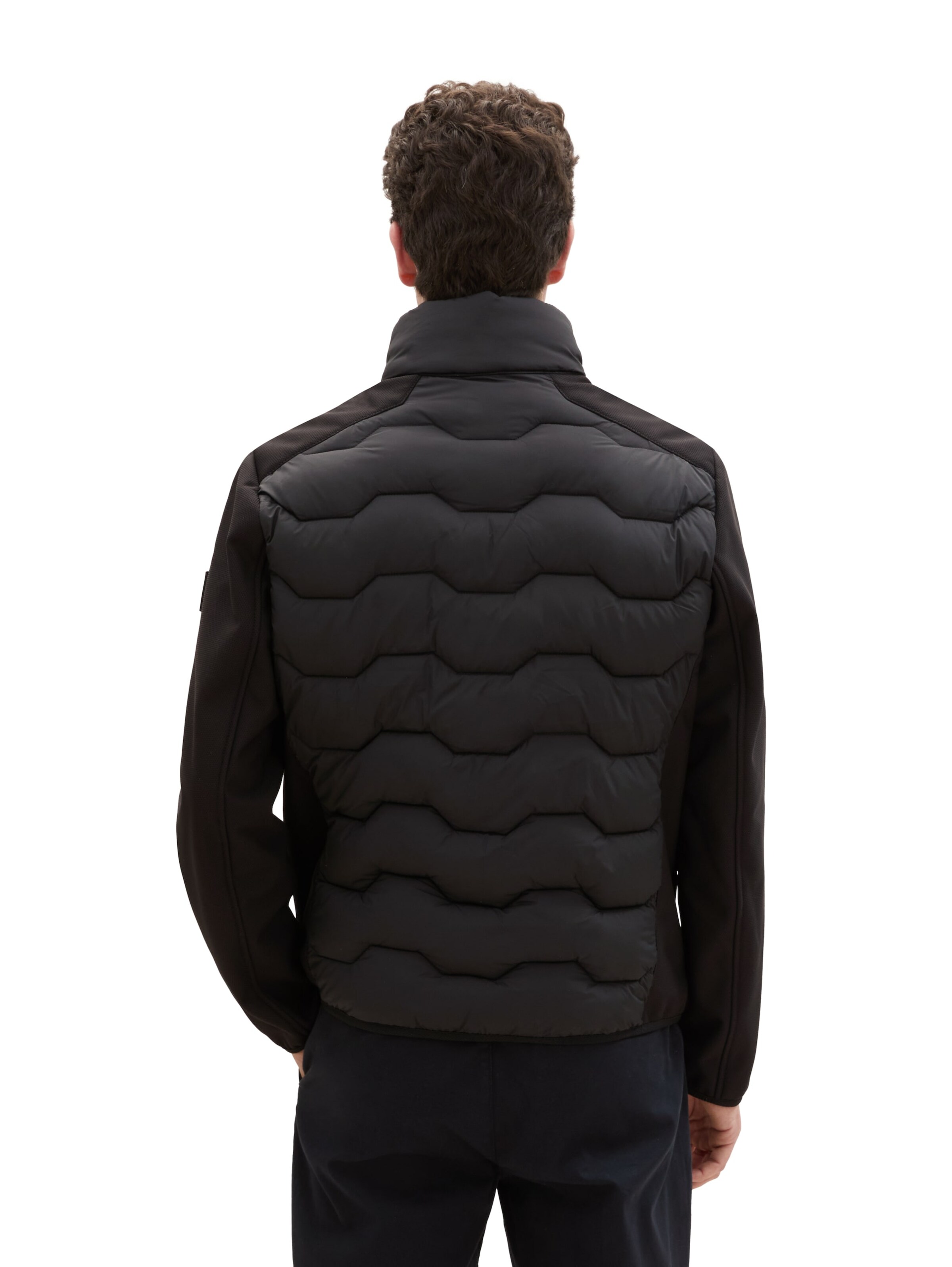 TOM TAILOR Jacke in Schwarz