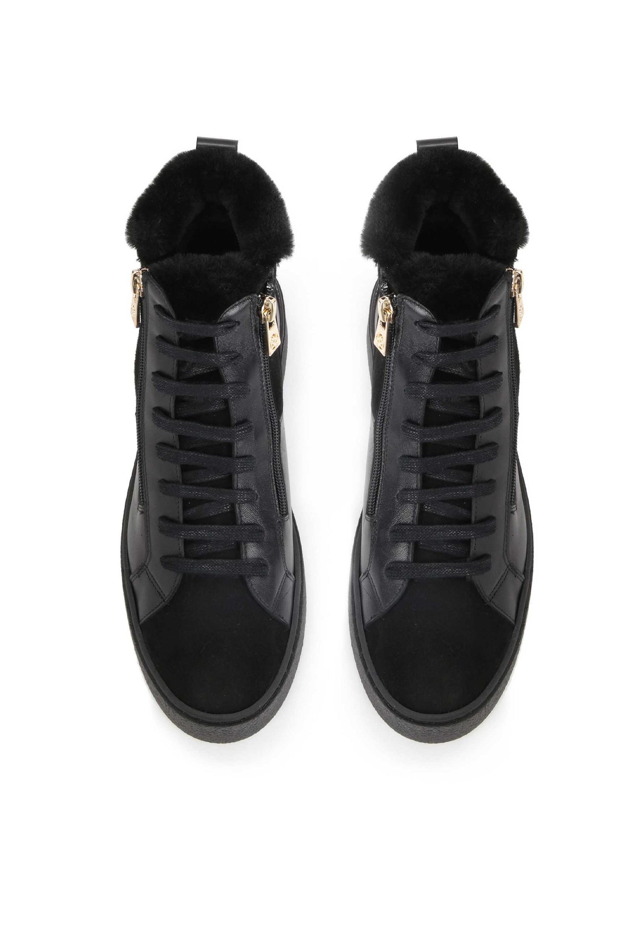 Kazar Lace-up bootie in Black