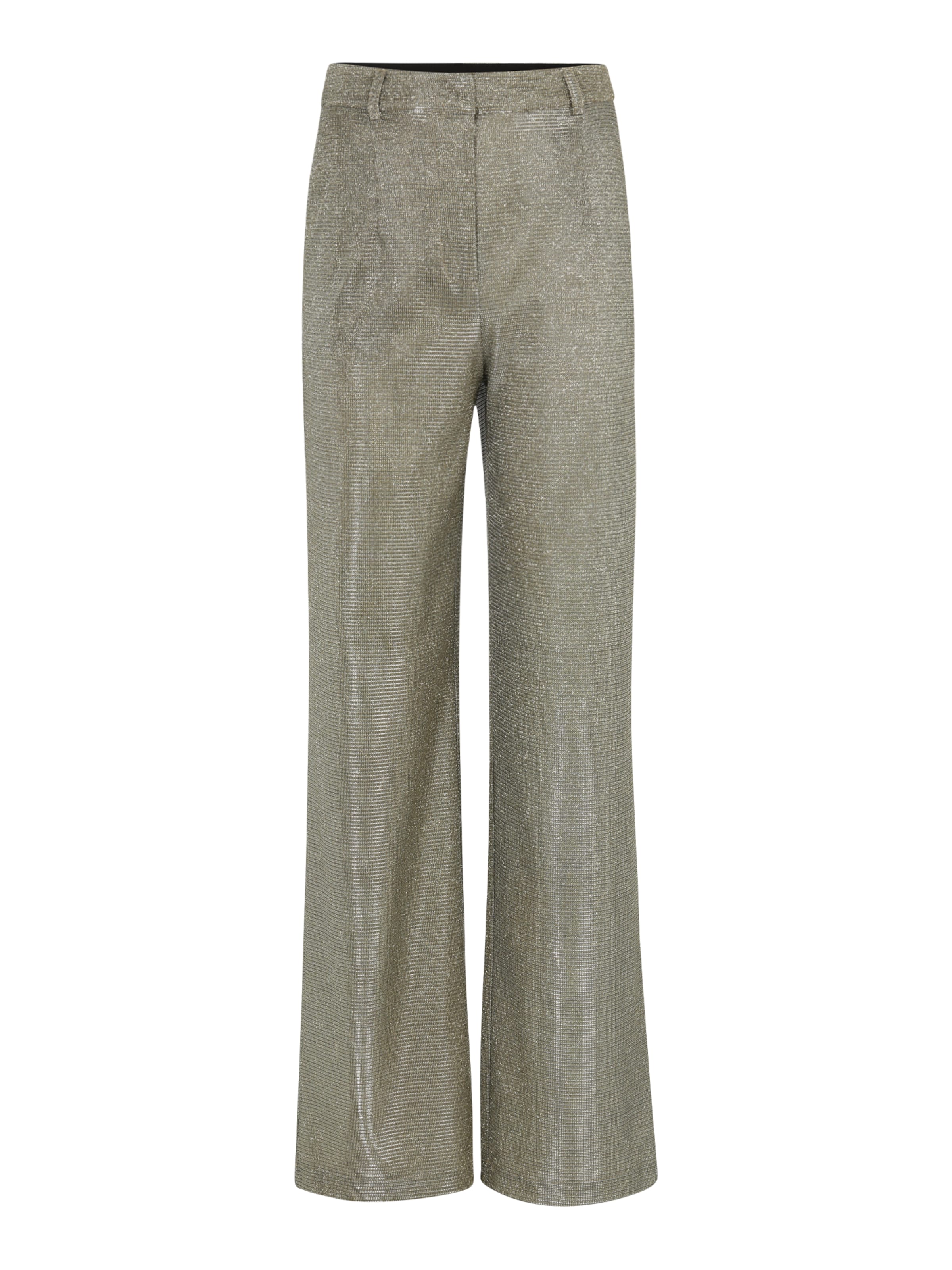 Wide Leg Pantalon 'STYLES' YAS Tall en or : devant