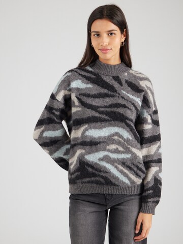 PIECES - Jersey 'PCPEGGY' en gris: frente