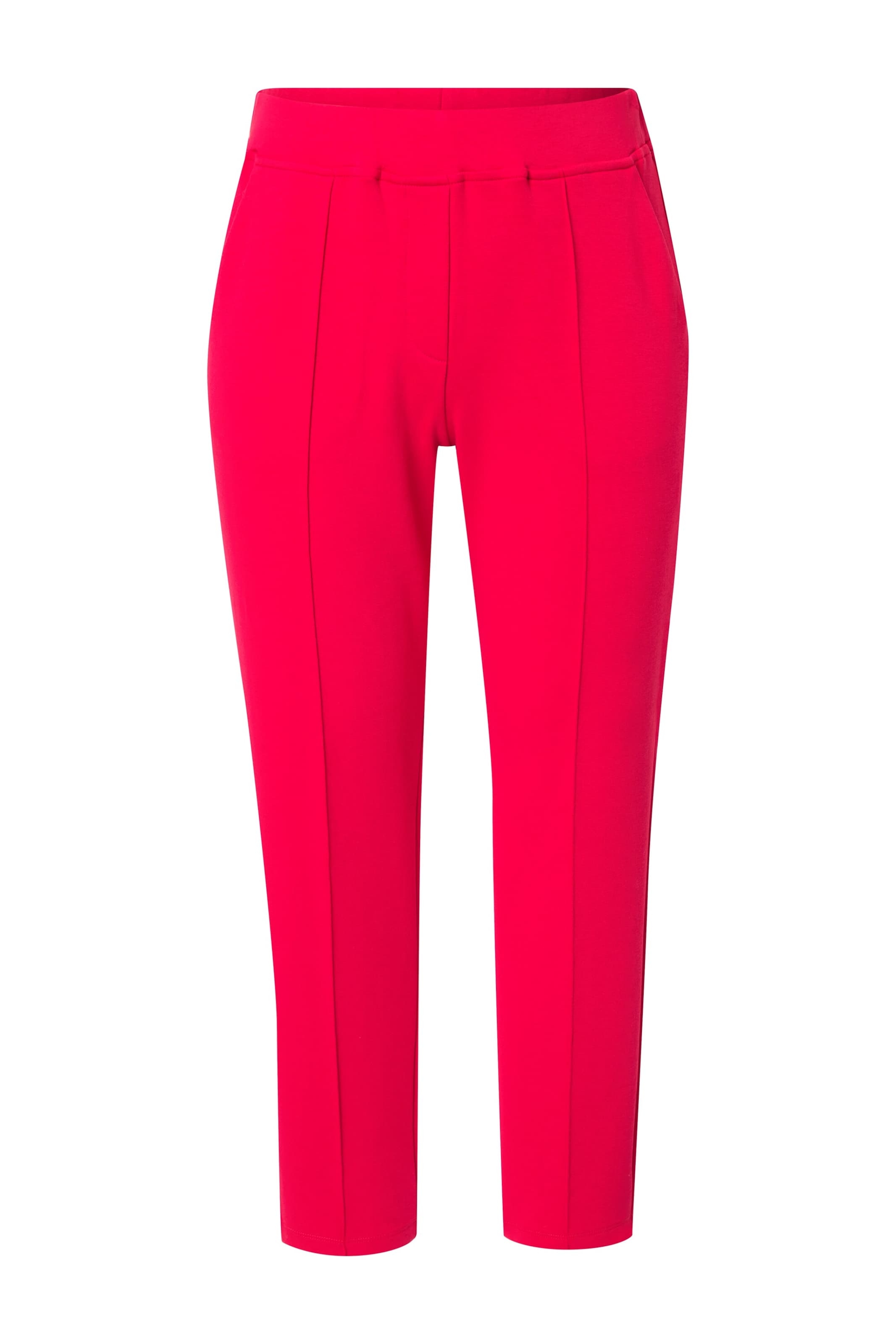 Ulla Popken Regular Trousers in Red: front