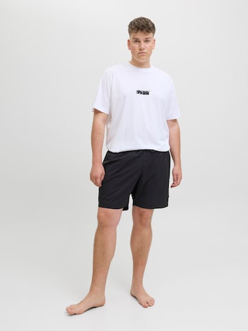 Shorts de bain 'JPSTMaui' Jack & Jones Plus en noir