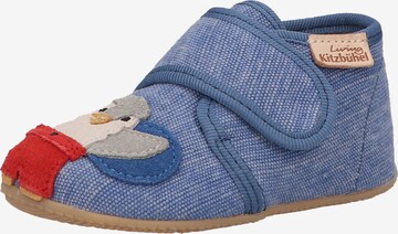 Living Kitzbühel Slippers in Blue: front