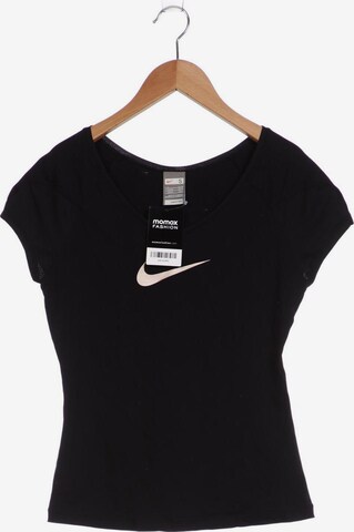 NIKE T-Shirt S in Schwarz: predná strana