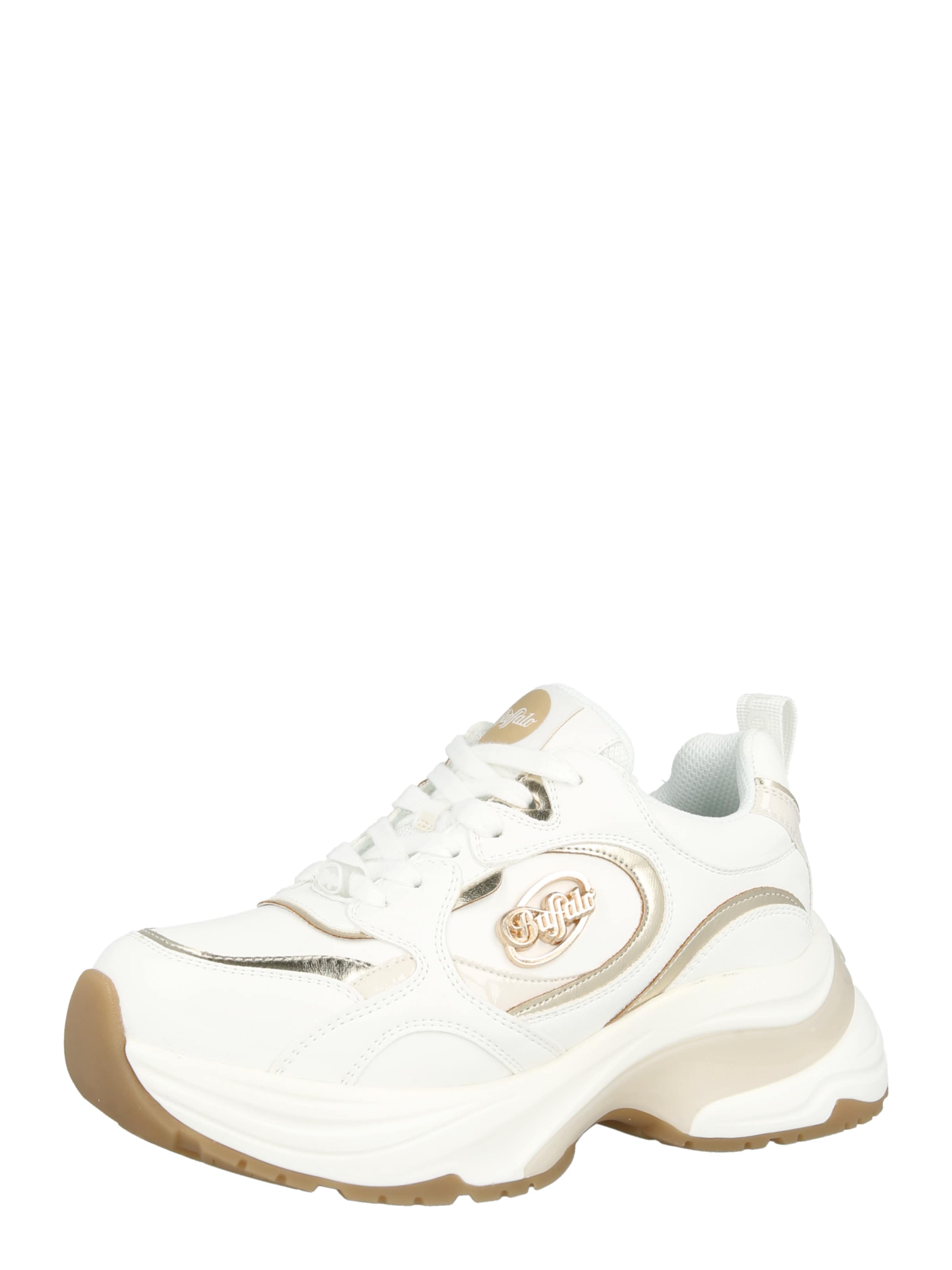 BUFFALO Низкие кроссовки 'SENTA ONE' в Золотой / Белый, Обзор товара