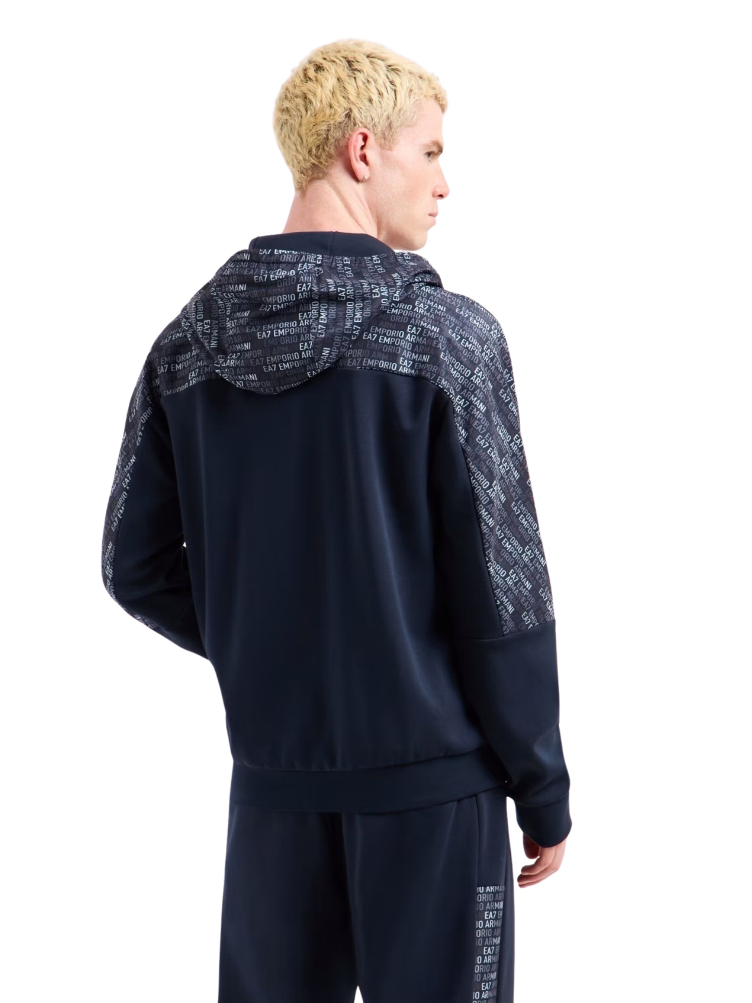 EA7 Emporio Armani Sweat jacket in Blue