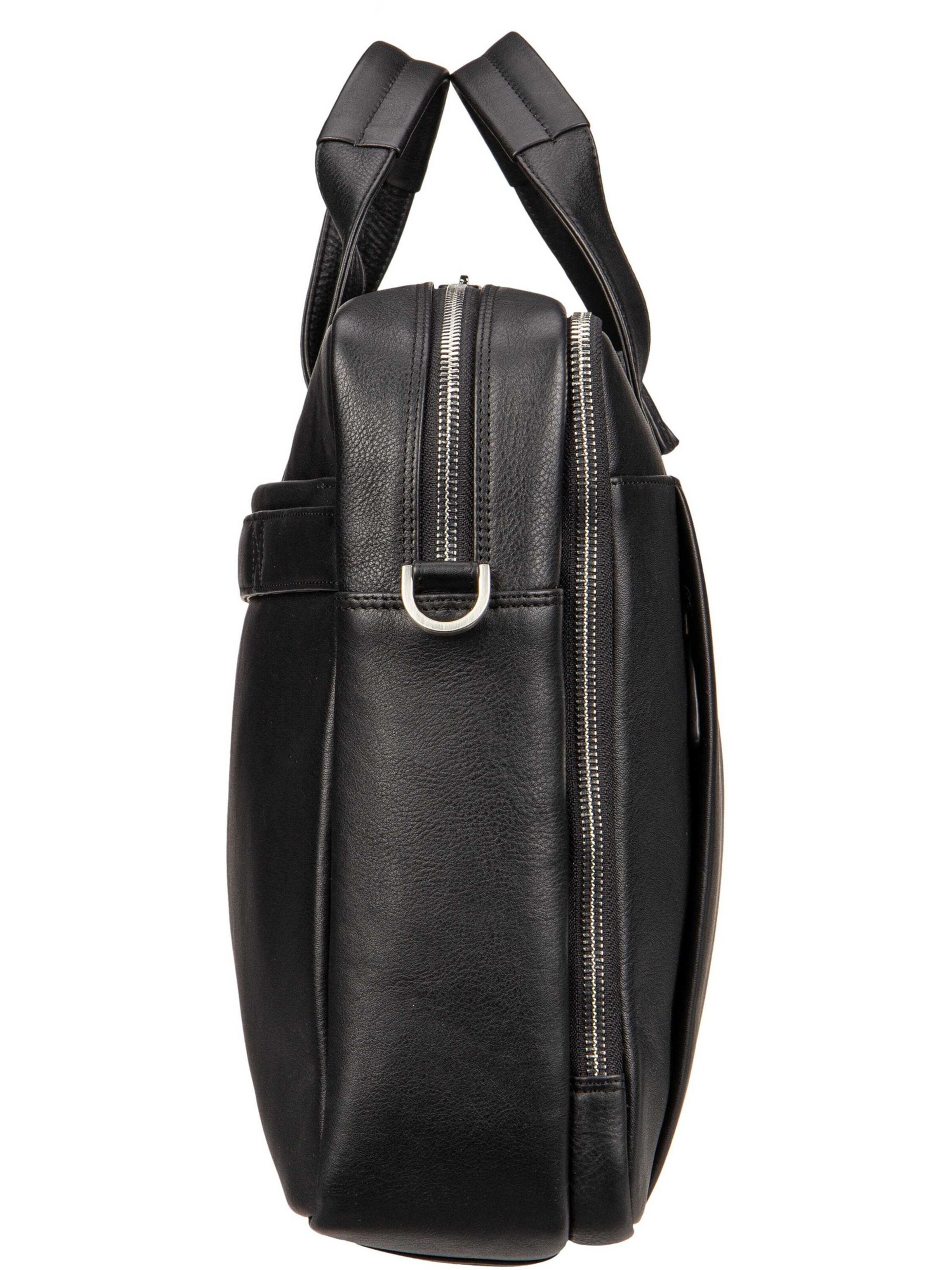 Braun Büffel Document Bag 'GOLF 3.0' in Black