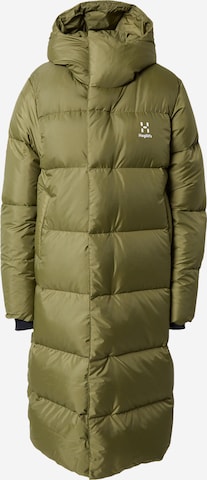 Haglöfs Outdoor Coat in Green: front
