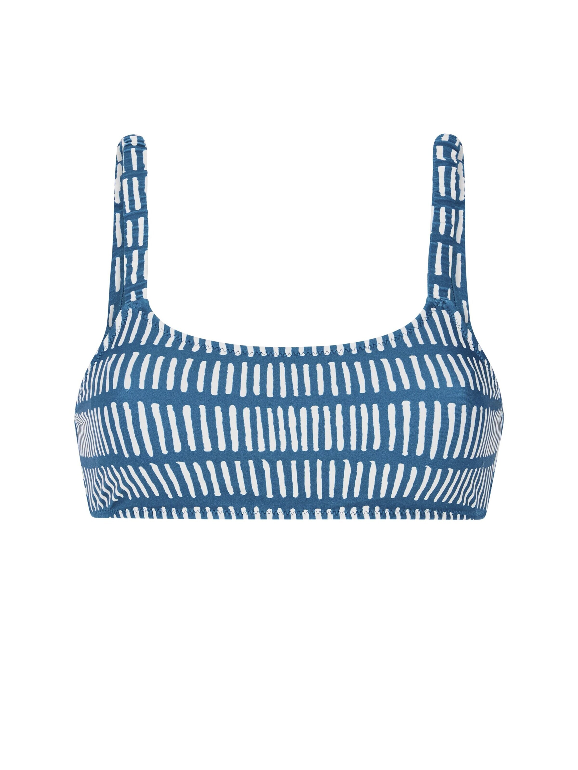 PROTEST Bustier Bikini 'PRTClue' in Blauw
