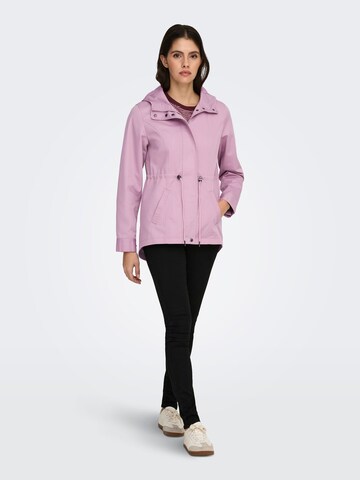 JDY Between-Seasons Parka 'JDYRiver' in Pink