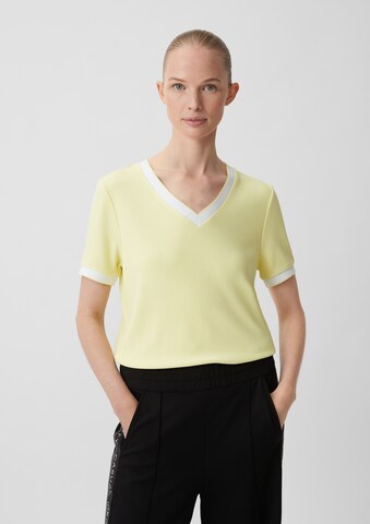 comma casual identity Shirt in Yellow: front