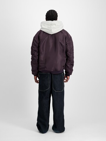 ALPHA INDUSTRIES Tussenjas 'MA-1 CS' in Lila