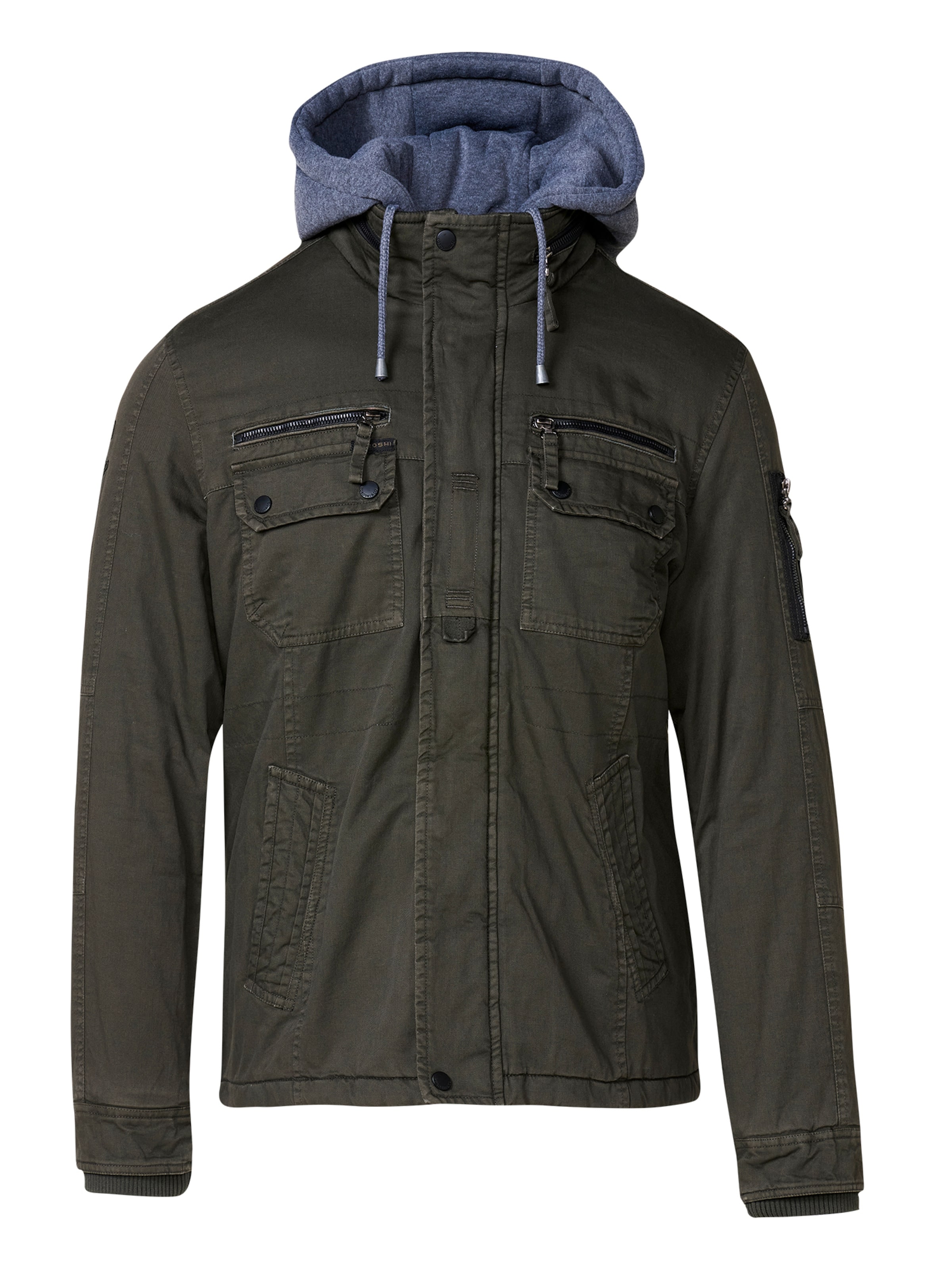 KOROSHI Övergångsjacka i grön: framsida