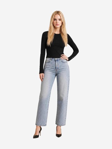 Pullover 'LS CN ELLIE SWTR W6YR09 Z0948' di GUESS in nero