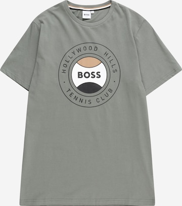 BOSS Kidswear T-shirt i grön: framsida