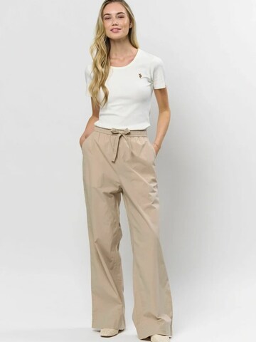 U.S. POLO ASSN. regular Bukser ' Mira ' i hvid