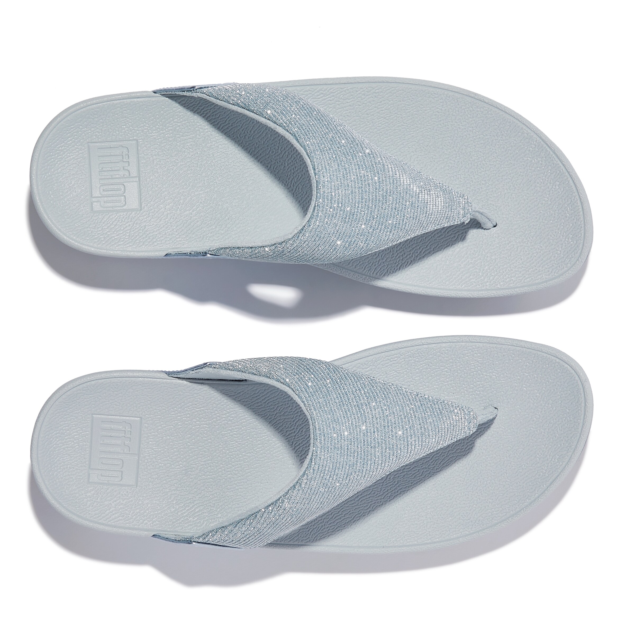 FitFlop T-Bar Sandals in Blue