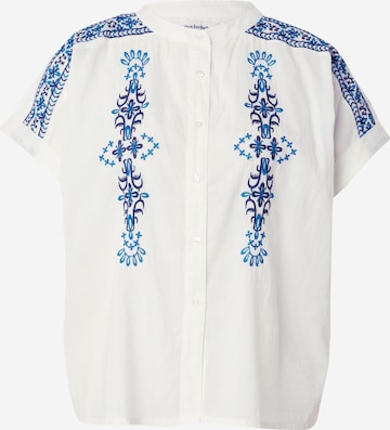 Lollys Laundry Bluzka 'Mya' w kolorze biały: przód