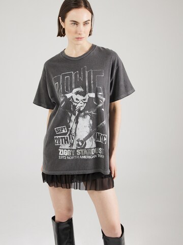 T-shirt TOPSHOP en noir : devant